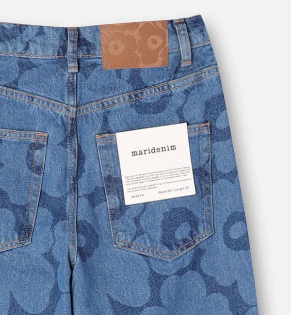 Marimekko「Maridenim Wide Unikko S ジーンズ」|チノ|