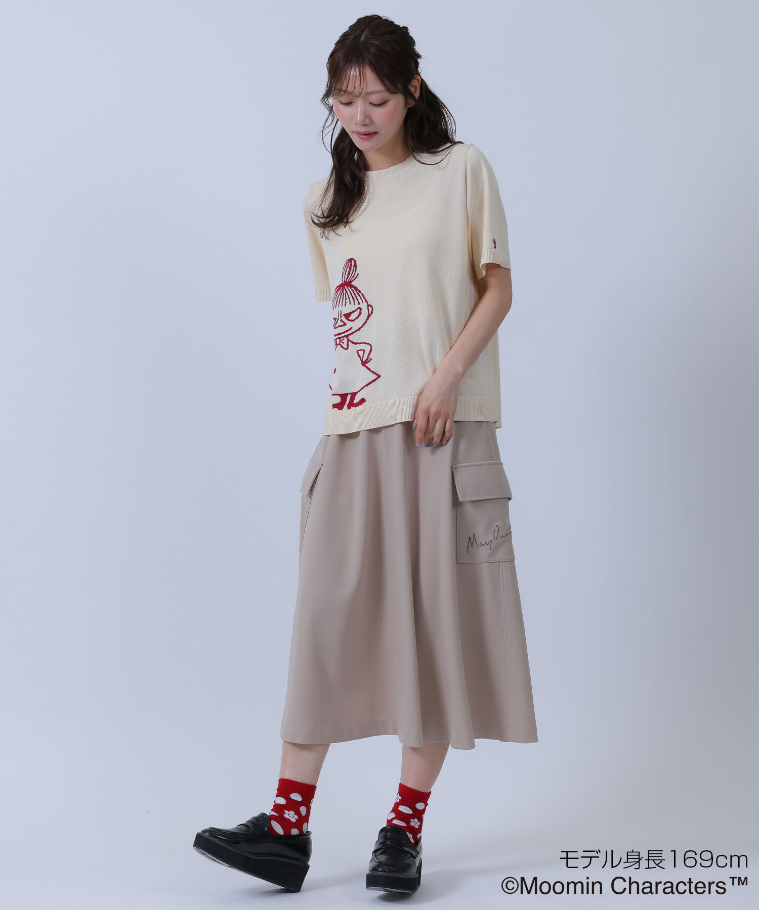 MARY QUANT「MOOMIN&times;MQニット プルオーバー」|ニット・セーター|