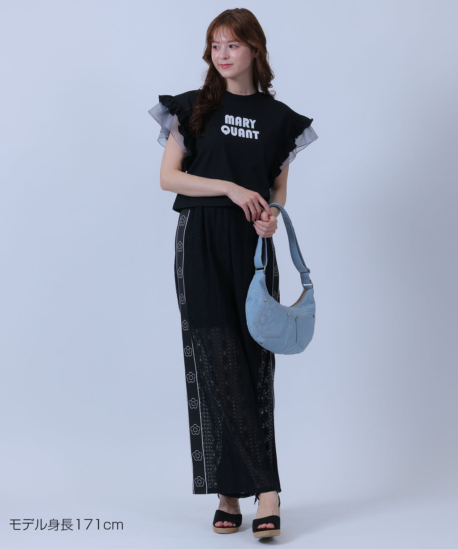 MARY QUANT「フリル袖 プルオーバー」|Tシャツ・カットソー|