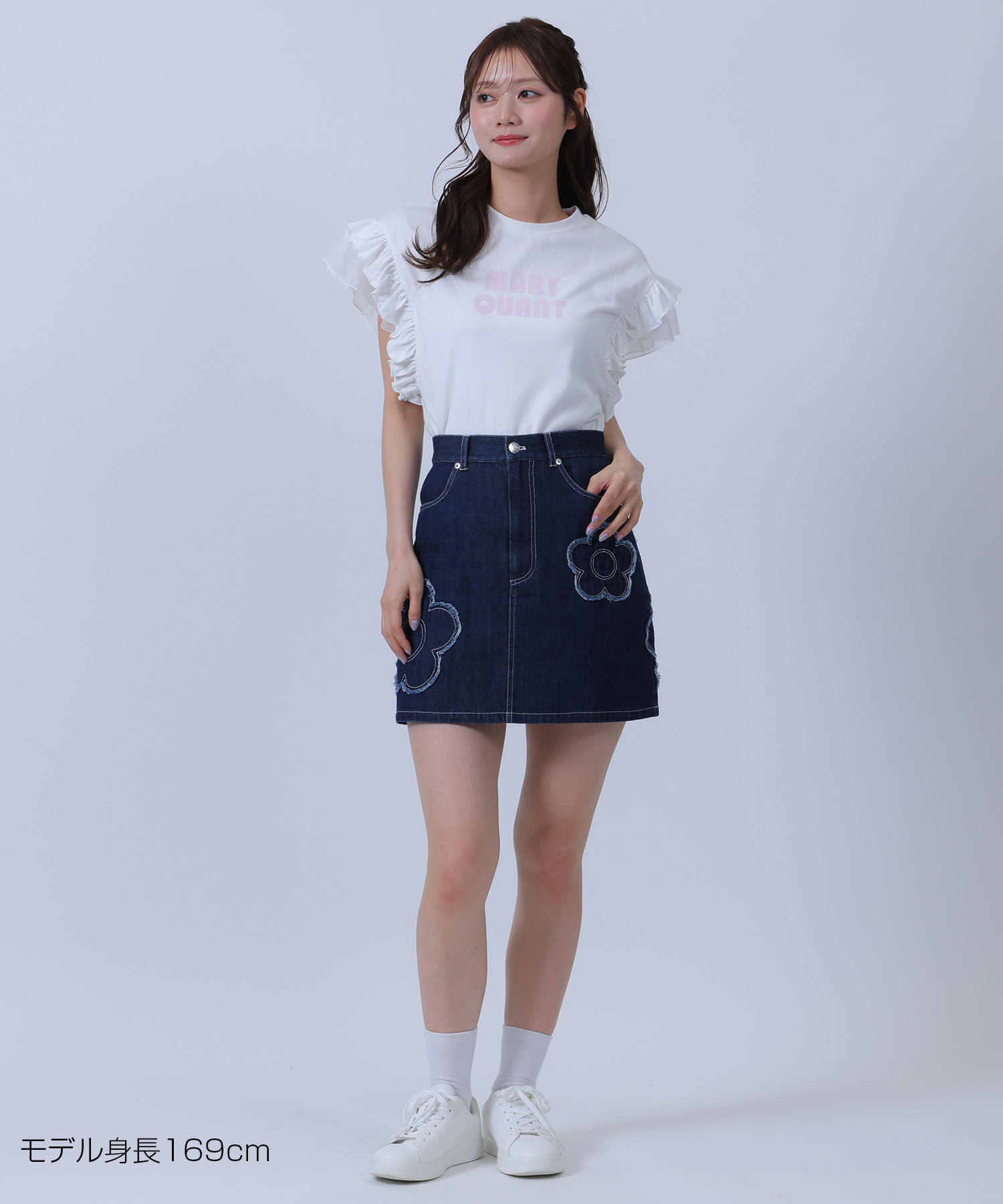 MARY QUANT「フリル袖 プルオーバー」|Tシャツ・カットソー|