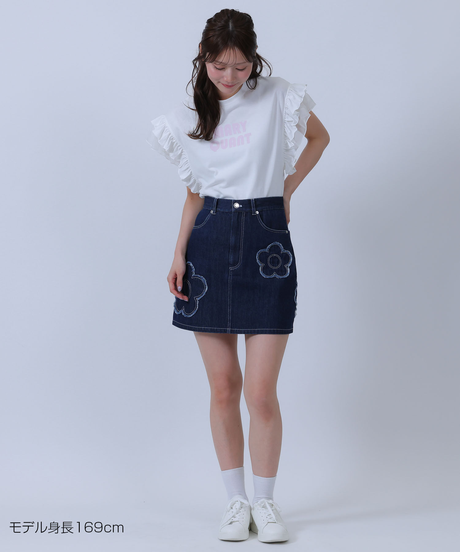 MARY QUANT「フリル袖 プルオーバー」|Tシャツ・カットソー|