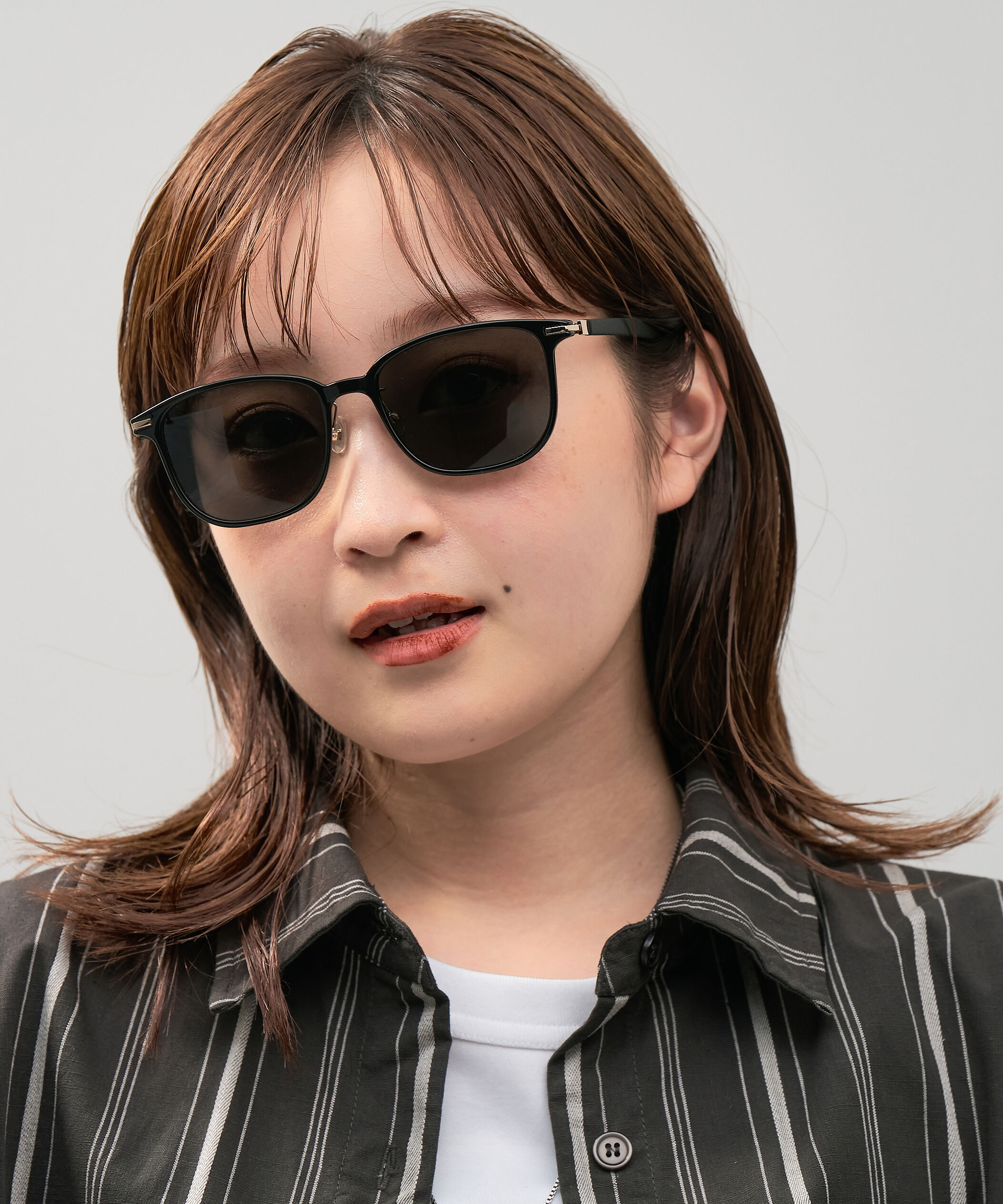  「SUNCUTGlasses/UV100%CUT ウェリントン型 サングラス｜UVカット 紫外線対策 TREND」|サングラス|