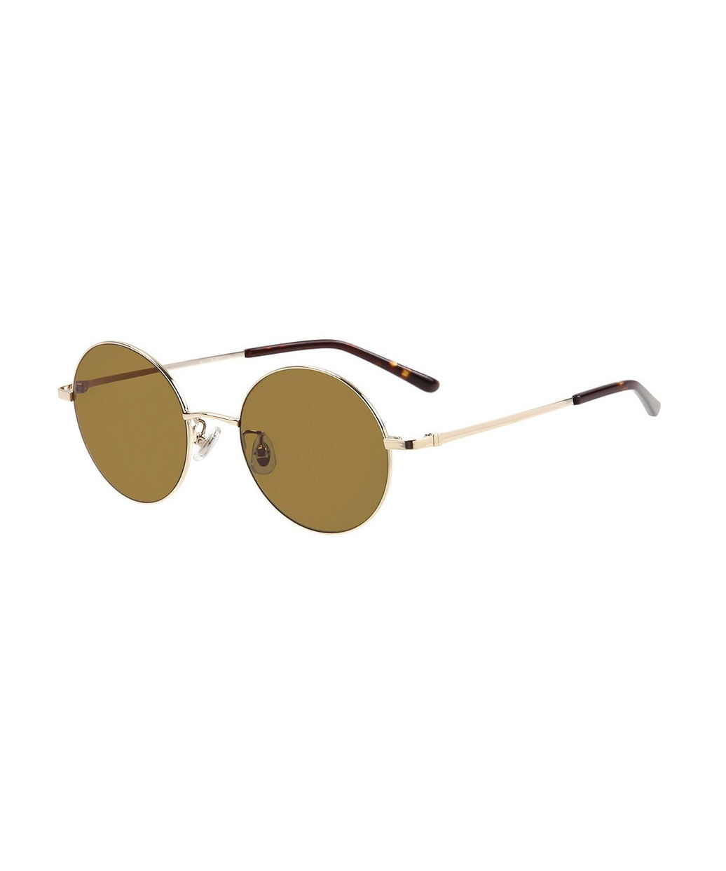  「SUNCUTGlasses/UV100%CUT ラウンド型 丸型 メタル サングラス カラーレンズ 紫外線対策 UVカット」|サングラス|