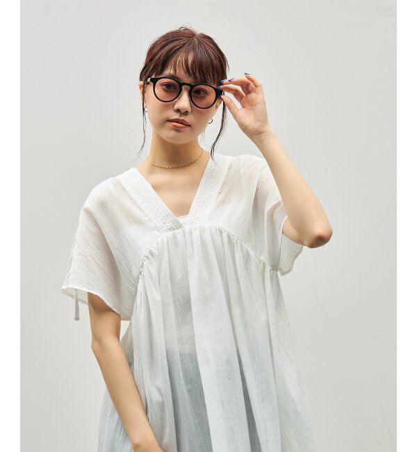 「SUNCUTGlasses/UV100%CUT サングラス カラーレンズ  紫外線対策 UVカット スタイリッシュ ユニセックス」|サングラス|