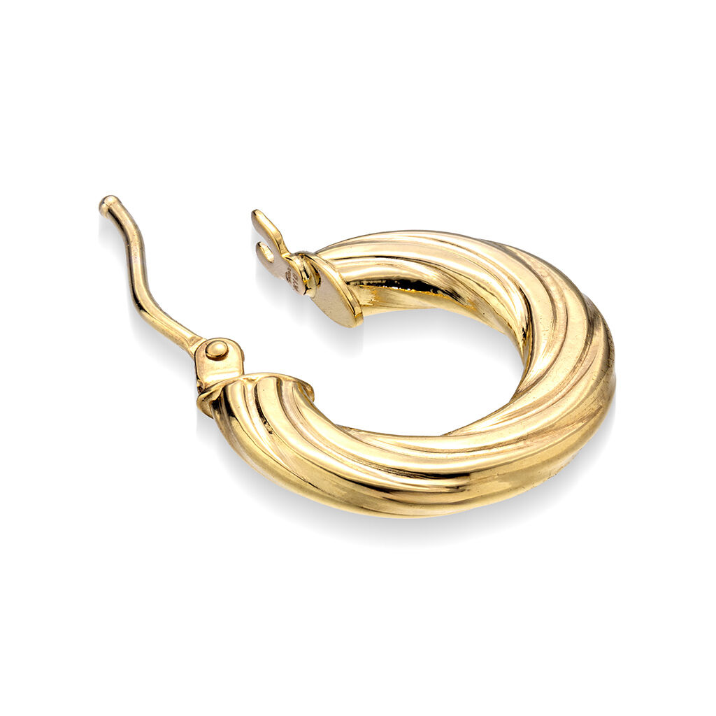 STAR JEWELRY「TWIST PIERCED EARRING (2.1cm/片耳用)」|ピアス|