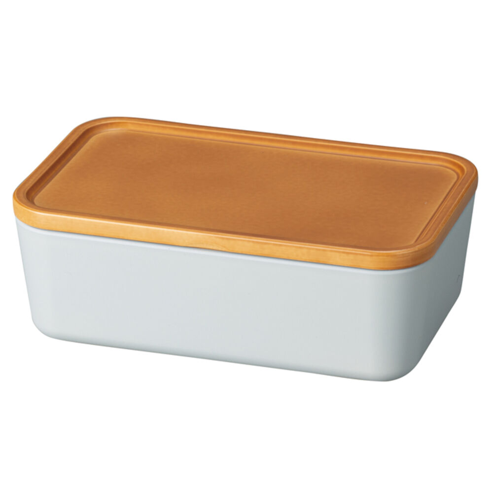 BACKYARD FAMILY「お弁当箱 1段 600ml 通販 弁当箱 一段 ランチボックス タッパー おしゃれ かわいい」|食器・キッチングッズ|グレー1
