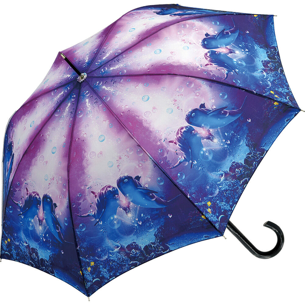 BACKYARD FAMILY「ジャンプ傘 レディース 通販 長傘 雨傘 58.5cm ワンタッチ傘 ワンタッチ開閉 レディース傘」|傘|その他2
