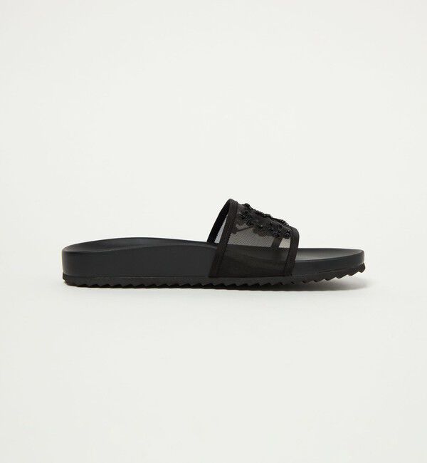 SY UNITED ARROWS「＜SY＞フラワーメッシュスライド サンダル10&uarr;」|サンダル|