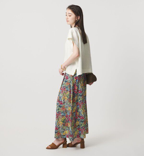 UNITED ARROWS「＜SACRA＞ラスティック Vネック トップ」|シャツ・ブラウス|