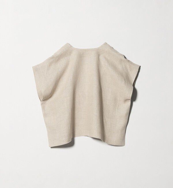 UNITED ARROWS「＜SACRA＞ラスティック Vネック トップ」|シャツ・ブラウス|