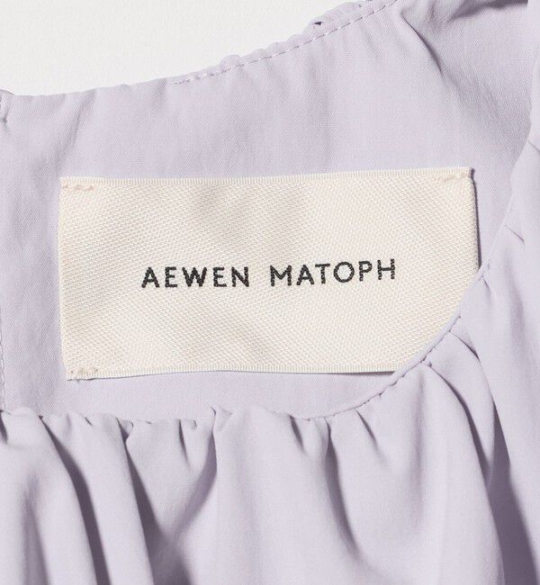 AEWEN MATOPH「＜AEWEN MATOPH＞バルーン サイドコード ショートスリーブ ブラウス」|シャツ・ブラウス|