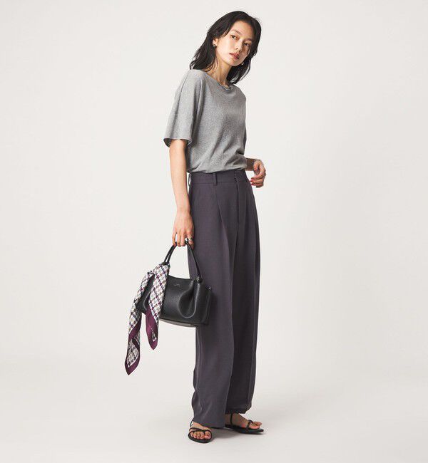 UNITED ARROWS green label relaxing「シャイニーラメ ショートスリーブ カットソー」|Tシャツ・カットソー|