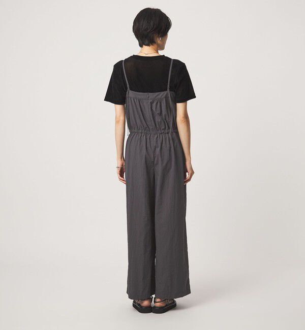 UNITED ARROWS green label relaxing「ウスカル キャミソール サロペット UVカット 撥水 接触冷感」|オールインワン|
