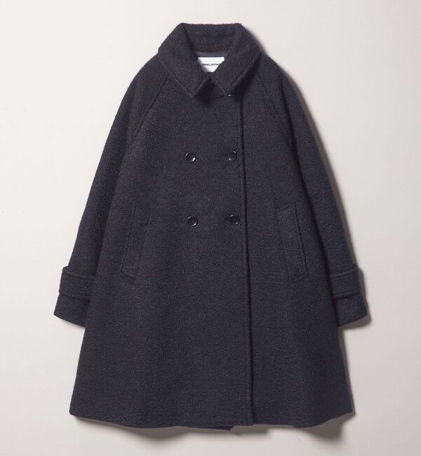 EMMEL REFINES「＜EMMEL REFINES＞EM Aライン バックタック ミディアムコート」|その他|NAVY