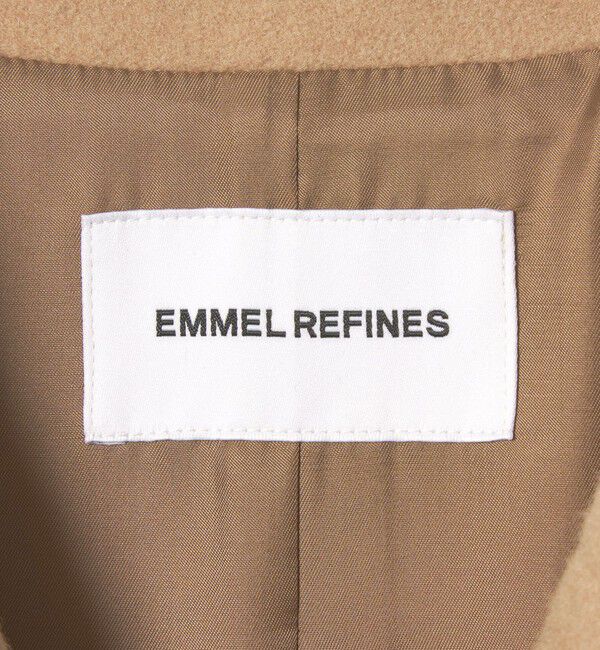 EMMEL REFINES「＜EMMEL REFINES＞EM ベルテッド フレア ロングコート」|その他|