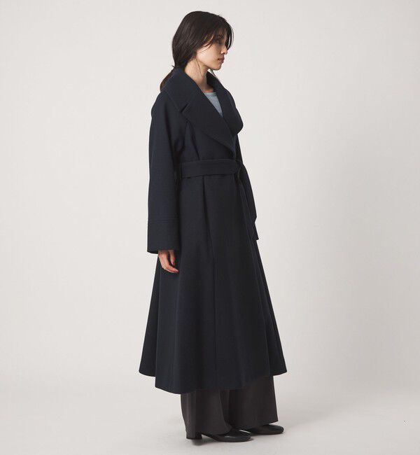 EMMEL REFINES「＜EMMEL REFINES＞EM ベルテッド フレア ロングコート」|その他|