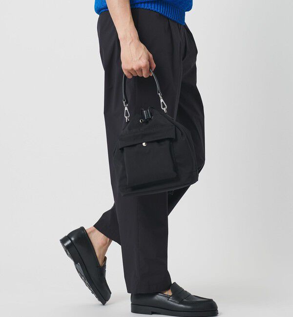 BEAUTY&YOUTH UNITED ARROWS「ソフト ファブリック 2WAYショルダー バッグ」|ハンドバッグ|BLACK