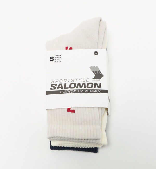 BEAUTY&YOUTH UNITED ARROWS「＜Salomon＞EVERYDAY CREW 3P ソックス」|ソックス|
