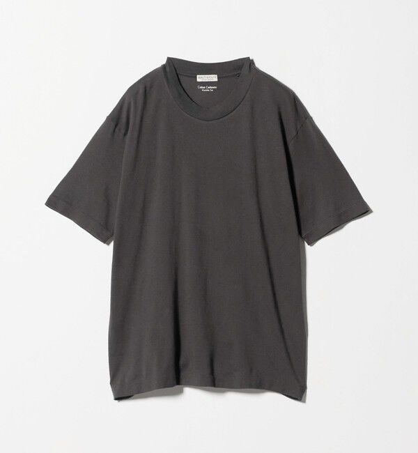 BEAUTY&YOUTH UNITED ARROWS「コットン カシミヤ クルーネック Tシャツ ウォッシャブル」|Tシャツ・カットソー|