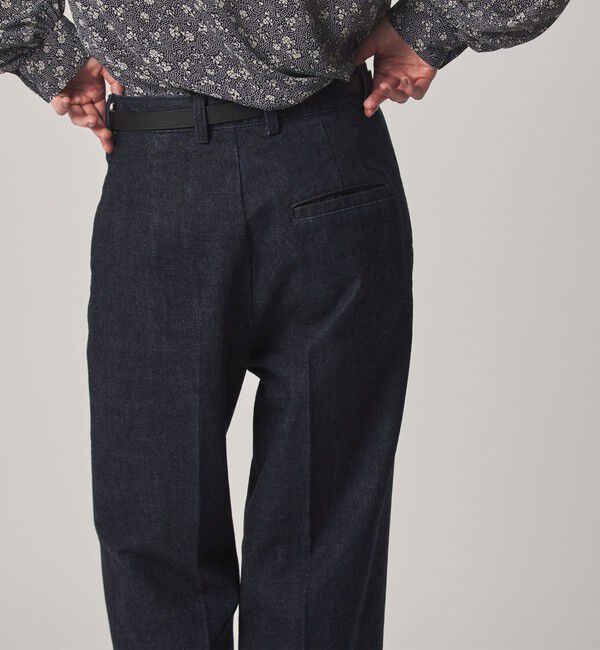 STEVEN ALAN「＜Steven Alan＞コットン スラックス デニムパンツ」|デニム|