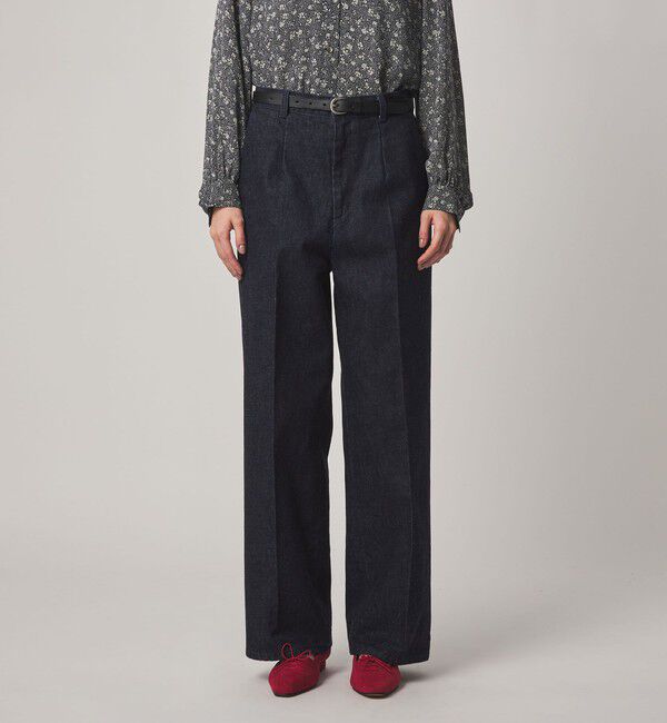 STEVEN ALAN「＜Steven Alan＞コットン スラックス デニムパンツ」|デニム|