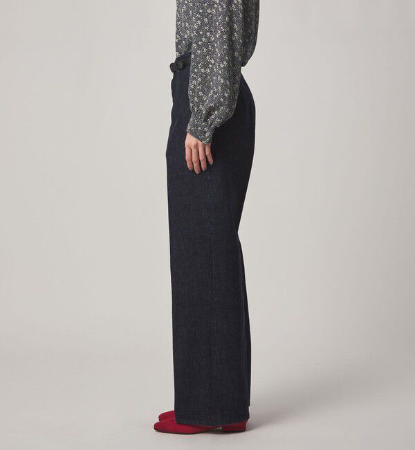 STEVEN ALAN「＜Steven Alan＞コットン スラックス デニムパンツ」|デニム|