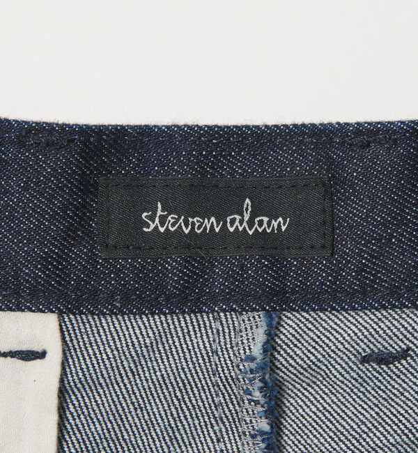 STEVEN ALAN「＜Steven Alan＞コットン スラックス デニムパンツ」|デニム|