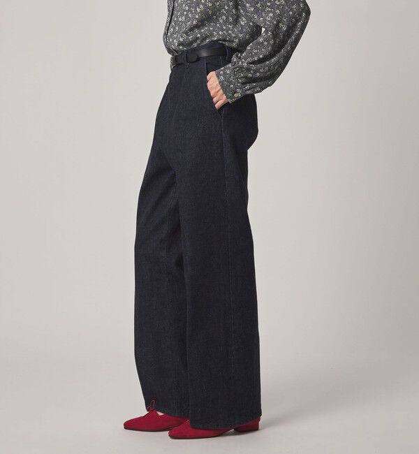 STEVEN ALAN「＜Steven Alan＞コットン スラックス デニムパンツ」|デニム|