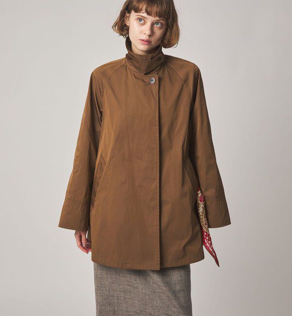 STEVEN ALAN「＜Steven Alan＞ポリエステル コットン テント ショート コート」|ステンカラーコート|