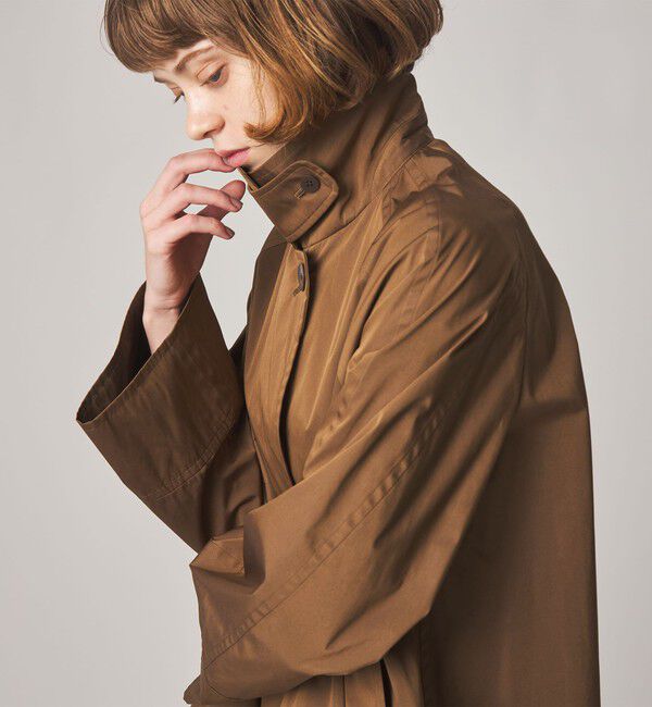 STEVEN ALAN「＜Steven Alan＞ポリエステル コットン テント ショート コート」|ステンカラーコート|