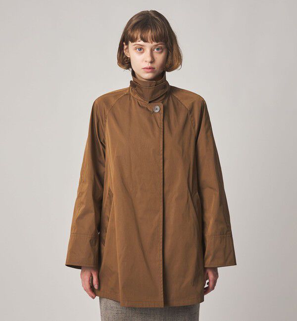 STEVEN ALAN「＜Steven Alan＞ポリエステル コットン テント ショート コート」|ステンカラーコート|
