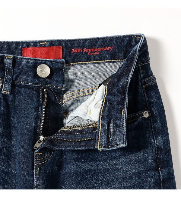 Ray BEAMS 「RED CARD TOKYO / 35th Anniversary Casual スリム テーパード デニムパンツ」|デニム|