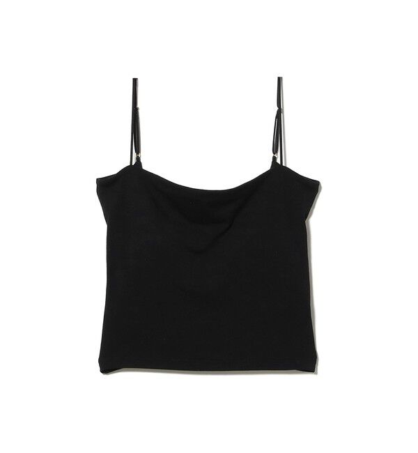 Demi-Luxe BEAMS 「【接触冷感】レーヨン 天竺 カップ付きキャミソール」|Tシャツ・カットソー|BLACK