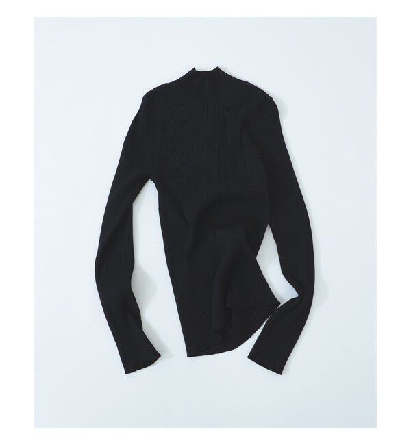 Ray BEAMS 「RIB_Hi/N」|ニット・セーター|BLACK