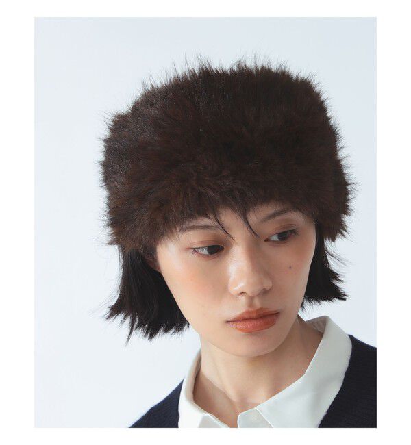 Ray BEAMS 「ファー ヘアバンド」|ヘアバンド|