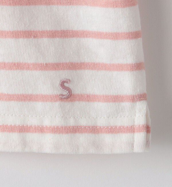 SHIPS KIDS「SHIPS KIDS:100～130cm / ボーダー 長袖 TEE」|Tシャツ・カットソー|