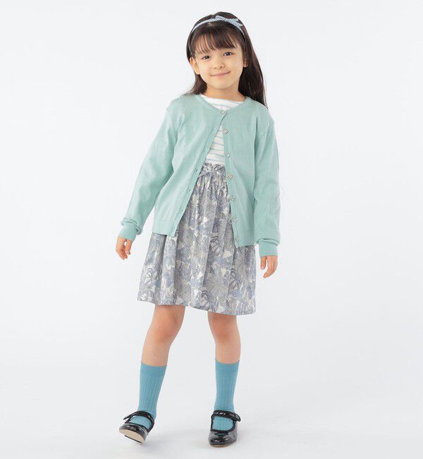 SHIPS KIDS「SHIPS KIDS:100～130cm / ボーダー 長袖 TEE」|Tシャツ・カットソー|