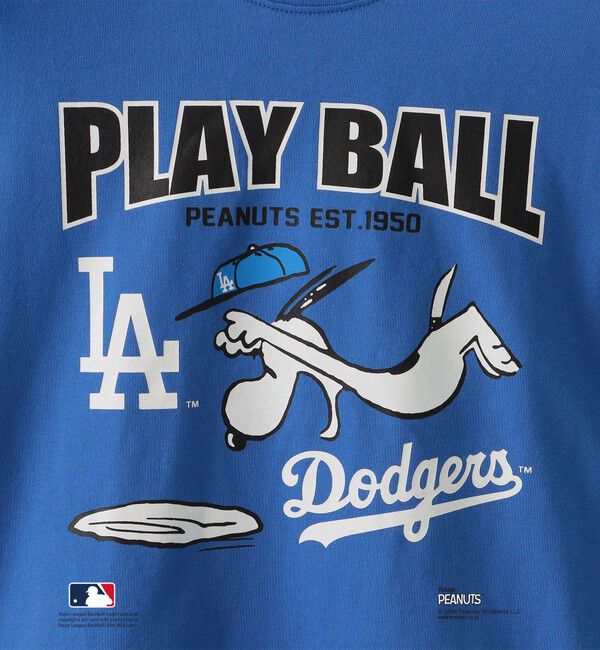 SHIPS KIDS「SHIPS KIDS:100～125cm / スヌーピー&times;MLB TEE」|Tシャツ・カットソー|