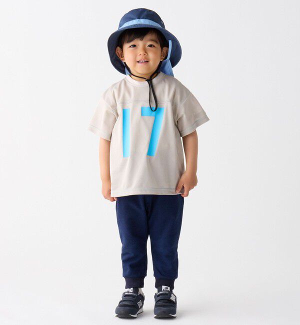 SHIPS Colors 「SHIPS Colors:80～130cm / ナンバリング メッシュ Tシャツ」|Tシャツ・カットソー|