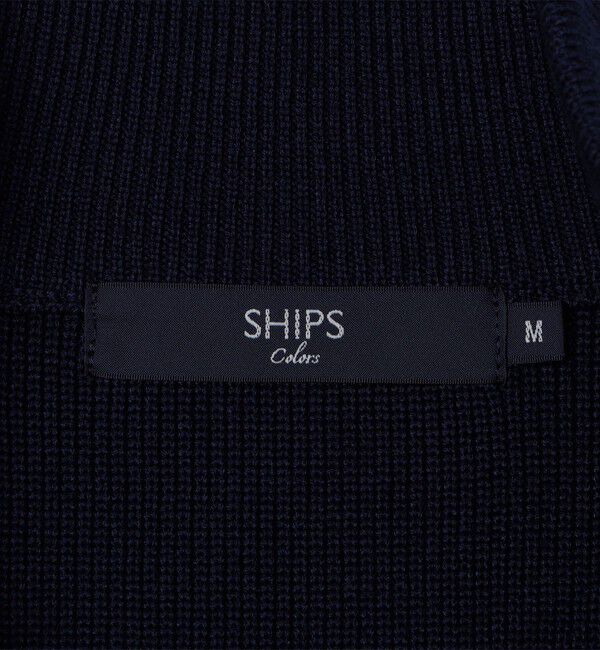 SHIPS Colors 「SHIPS Colors:〈洗濯機可能〉ドライバーズ ニット」|ニット・セーター|