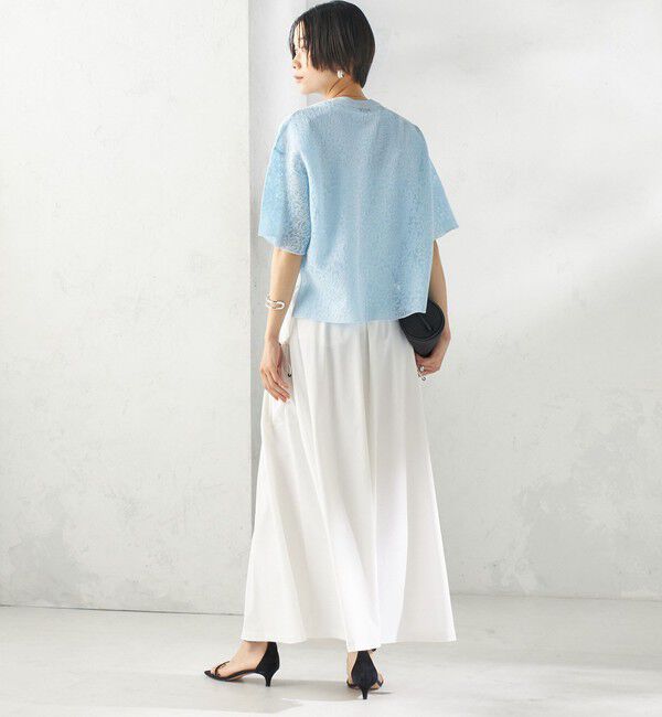 SHIPS for women「【SHIPS別注】TAION: 〈UVカット/接触冷感/吸水速乾〉サイド ポケット スカート」|スカート|