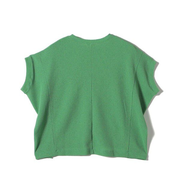 SHIPS for women「【WEB限定】シアー ワッフル スリット TEE」|Tシャツ・カットソー|