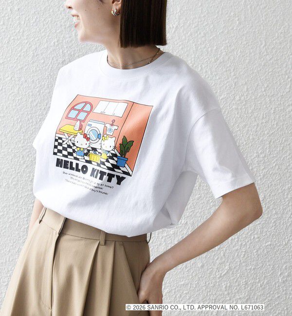 SHIPS any「Hello Kitty &times; SHIPS any: ハローキティ プリント TEE」|Tシャツ・カットソー|