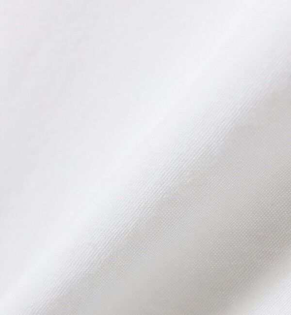 quaranciel「quaranciel:〈手洗い可能〉シアー コットン ボートネック ルーズ ロンTEE」|Tシャツ・カットソー|