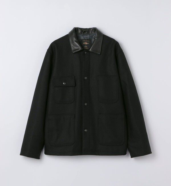 SHIPS「【SHIPS別注】Golden Bear Sportswear : CHORE JACKET」|ブルゾン・スタジャン|ブラック