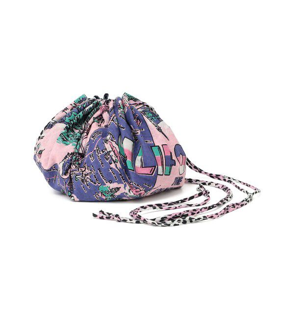 SHIPS for women「《予約》【SHIPS別注/PINK RIBBONチャリティー】BINDU: 巾着 バッグ」|ショルダー・メッセンジャー|