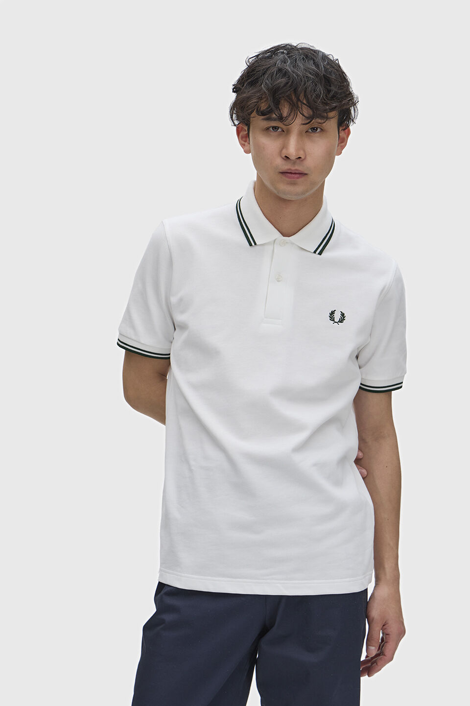 FRED PERRY 「FRED PERRY／The Fred Perry Shirt  M12／イングランド製 フレッドペリー ポロシャツ M12」|ポロシャツ|WHITE