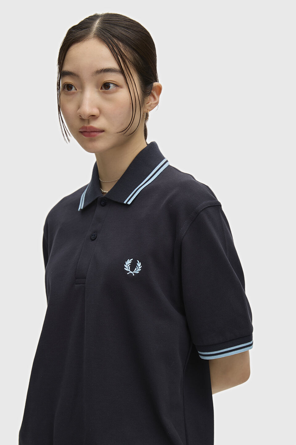 FRED PERRY 「FRED PERRY／The Fred Perry Shirt  M12／イングランド製 フレッドペリー ポロシャツ M12」|ポロシャツ|NAVY