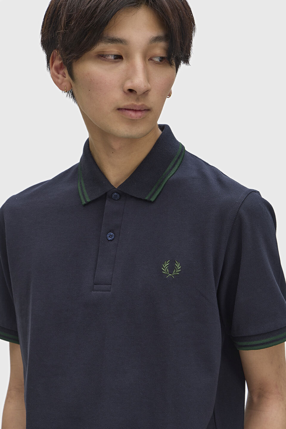 FRED PERRY 「FRED PERRY／The Fred Perry Shirt  M12／イングランド製 フレッドペリー ポロシャツ M12」|ポロシャツ|NAVY