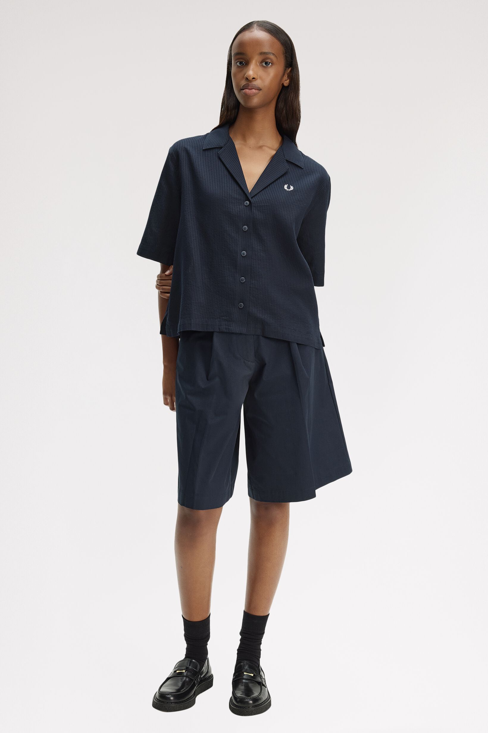 FRED PERRY 「Sheer Stripe Shirt ／シアーストライプシャツ」|シャツ・ブラウス|